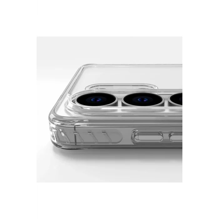 Galaxy S26 Ultra Kılıf M-Safe Özellikli Airbag Tasarımlı Titan Mag Case Kapak Şeffaf