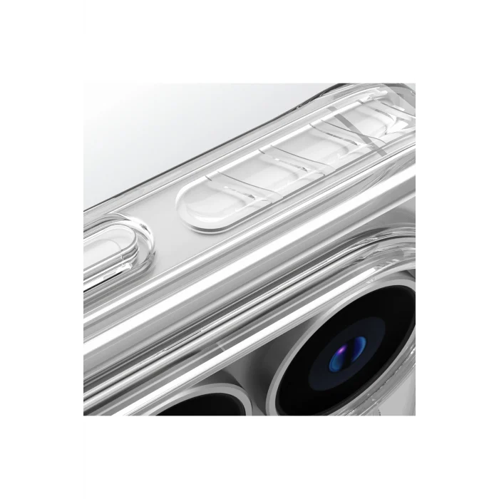 Galaxy S26 Ultra Kılıf M-Safe Özellikli Airbag Tasarımlı Titan Mag Case Kapak Şeffaf