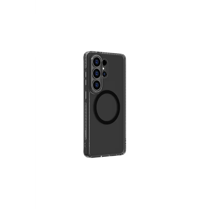 Galaxy S26 Ultra Kılıf M-Safe Uyumlu Airbag Tasarımlı Titan Mag Case Serisi Kapak Siyah