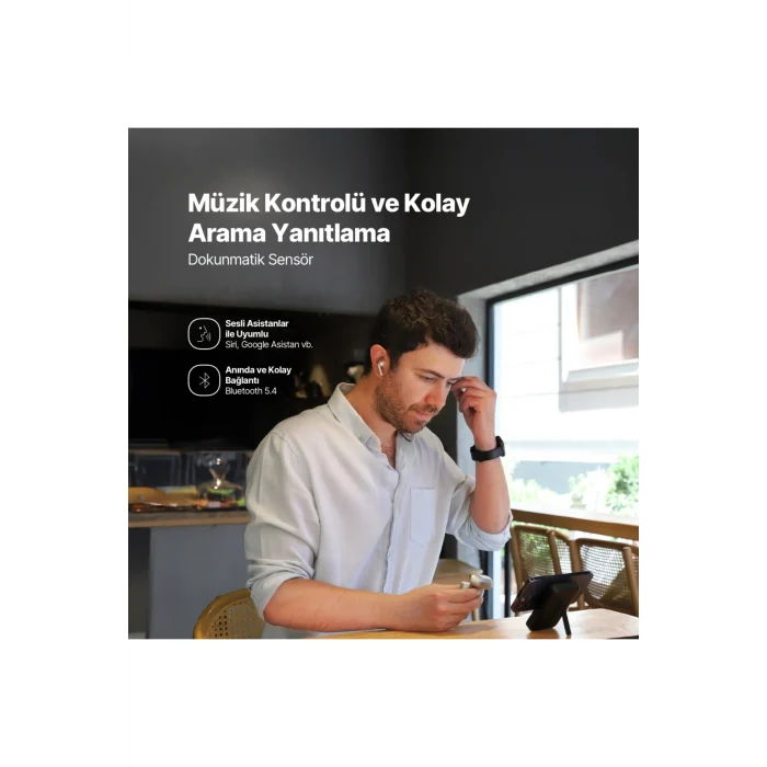 AirBeat Pro ANC LCD Gerçek Kablosuz TWS Bluetooth Kulaklık- 2KM159