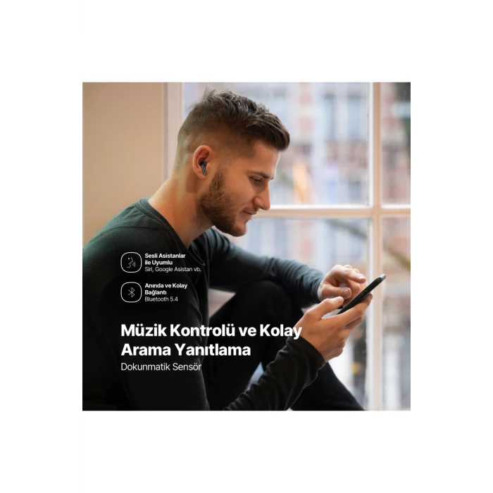 AirBeat Pro ANC LCD Gerçek Kablosuz TWS Bluetooth Kulaklık- 2KM159