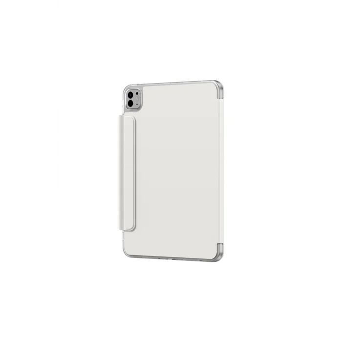 iPad Pro 11 2024 Uyumlu Minimal Mag Katlanabilir Standlı Kalem Bölmeli Kılıf Starlight