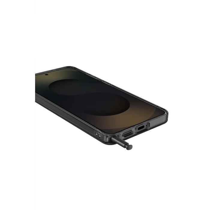 Galaxy S26 Ultra Kılıf M-safe Uyumlu Kamera Korumalı Minimal Lens Serisi Kapak Siyah