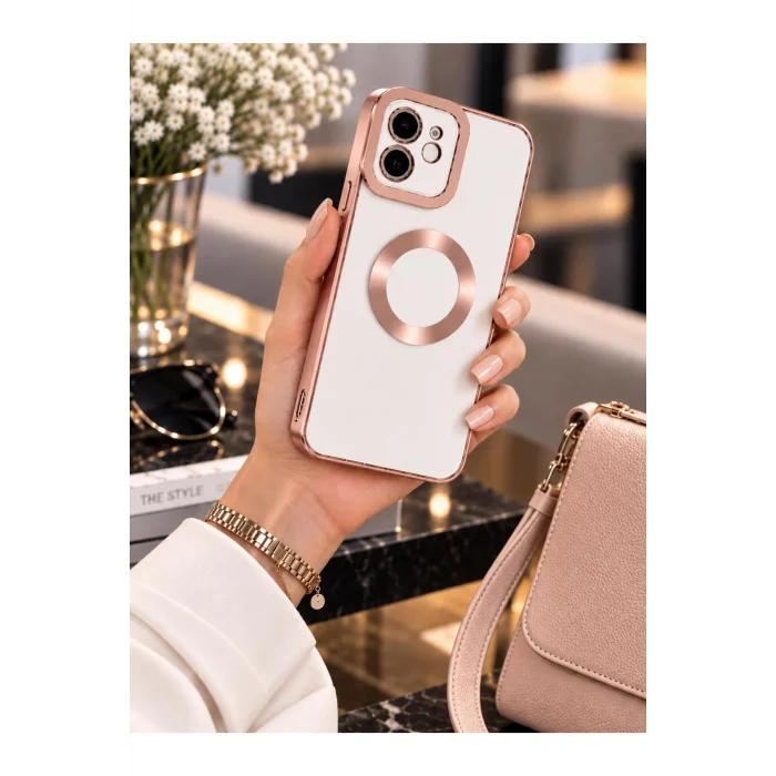 iPhone 11 Uyumlu Kılıf Kamera Korumalı Logo Gösteren Kapak