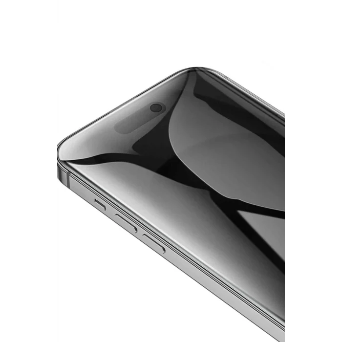iPhone 14 Pro Max Uyumlu Hoco Bear Shield Hayalet Cam Ekran Koruyucu