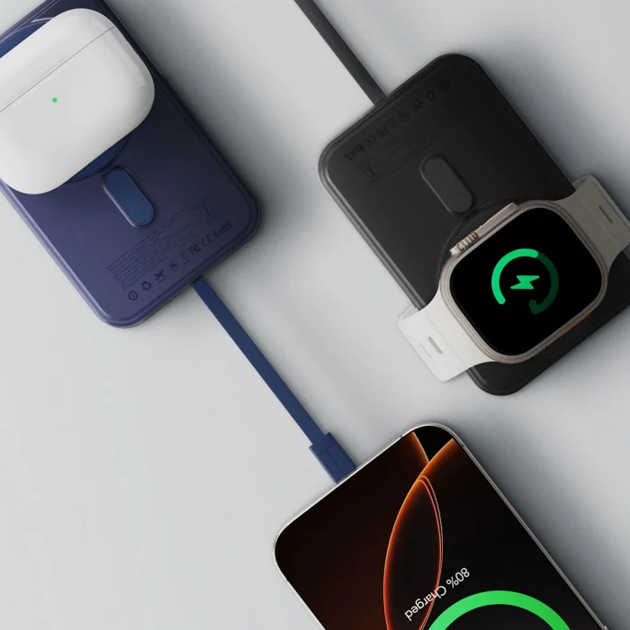 Amazingthing Thunder Go Akıllı Saat Kablosuz Şarj Özellikli PD 22.5W Standlı Wireless Powerbank 15W 10000mAh