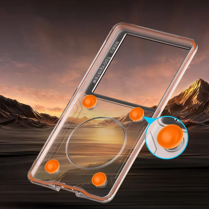 Anti-Knock Airbag Tasarımlı Universal 6.9inç Su Geçirmez Voter Kapak