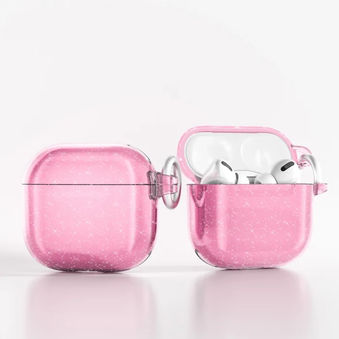 Airpods 4 Allstar Airbag 32 Parlayan Simli Saydam Renkli Kılıf