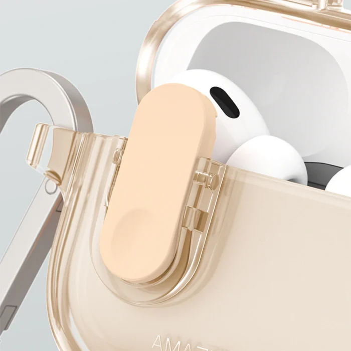 Apple Airpods Pro 2 Amazingthing Magnetik Kilit Tasarımlı Minimal Serisi Kılıf