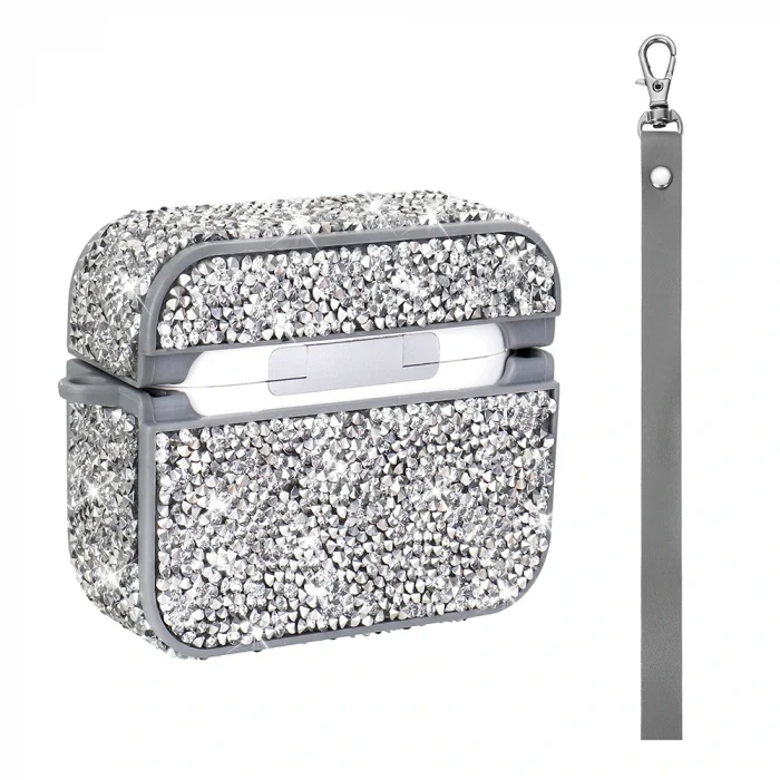 Pro 2 Airbag 45 Bilek Askı Aparatlı Simli Şeffaf Kılıf