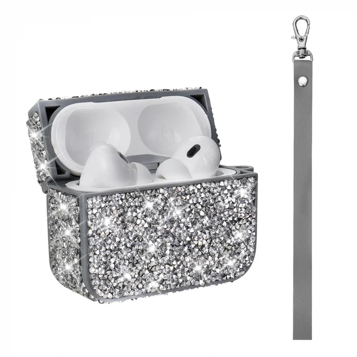 Pro 2 Airbag 45 Bilek Askı Aparatlı Simli Şeffaf Kılıf