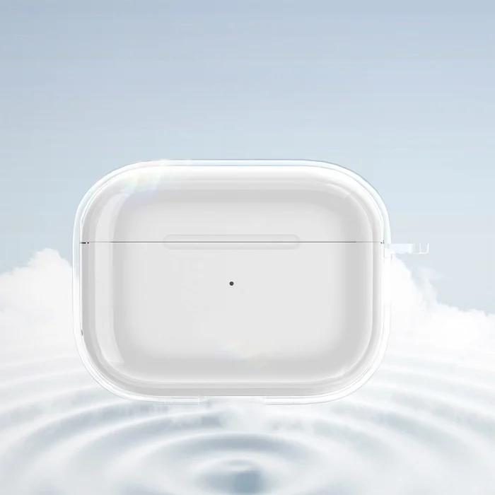 Airpods Pro 3 Kılıf Şeffaf Kristal Silikon Airbag 14 Kılıf