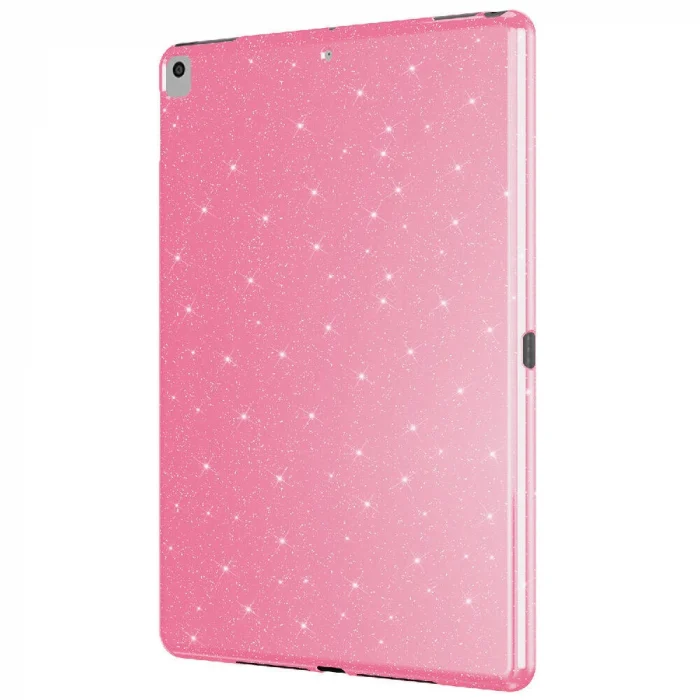 iPad 10.2 2021 (9.Nesil) Simli Parlak Görünümlü Tablet Koton Kılıf