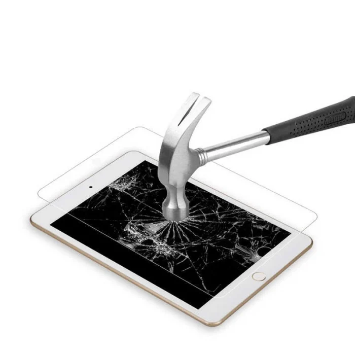 iPad 10.2 2021 (9.Nesil) 5in1 Tablet Temperli Cam Ekran Koruyucu