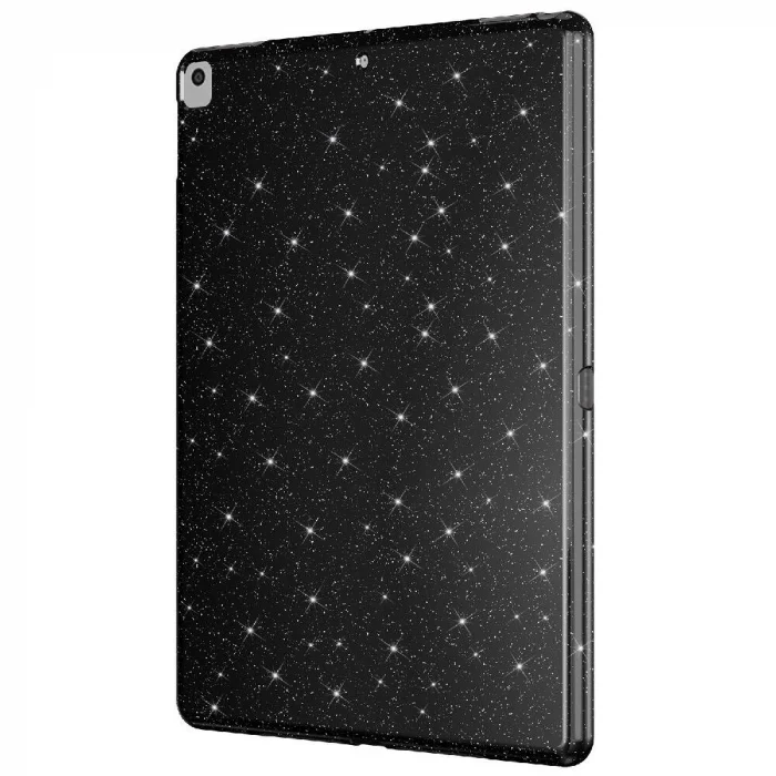 iPad 10.2 (8 Nesil) Simli Parlak Görünümlü Tablet Koton Kılıf