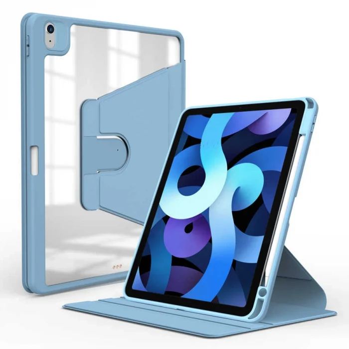 iPad 10.9 2022 (10.Nesil) Kılıf  Nayn Dönebilen Standlı Kılıf