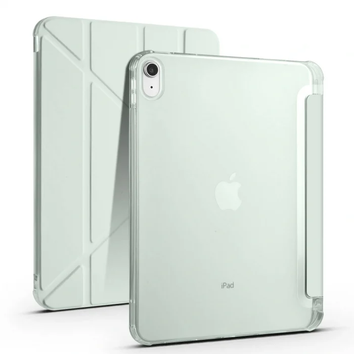 iPad 10.9 2022 (10.Nesil) Kılıf Tri Folding Kalem Bölmeli Standlı Kılıf
