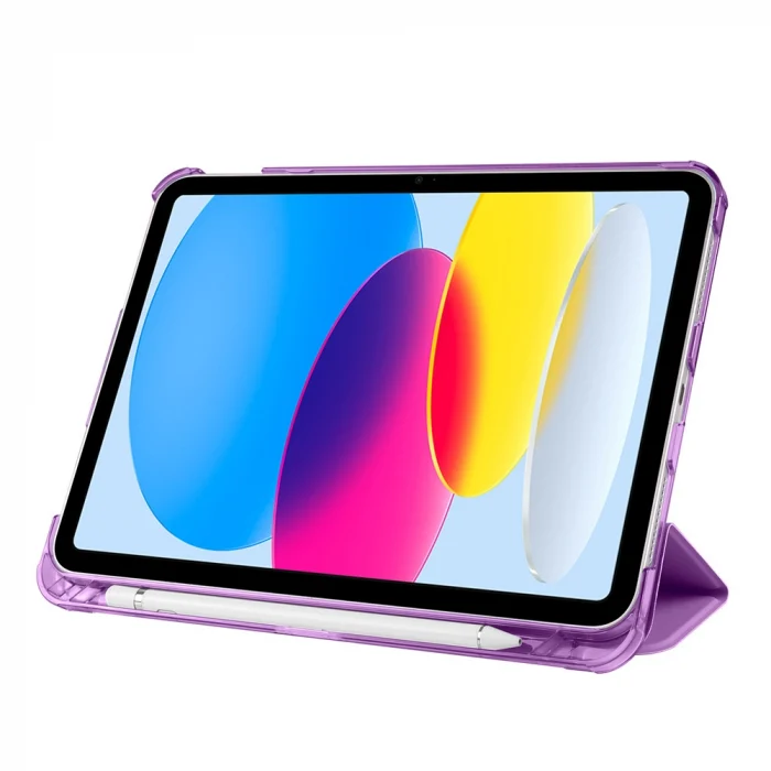 iPad 11.Nesil 2025 Smart Cover Kalem Bölmeli Standlı 1-1 Kılıf