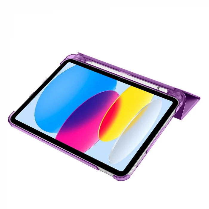 iPad 11.Nesil 2025 Smart Cover Kalem Bölmeli Standlı 1-1 Kılıf