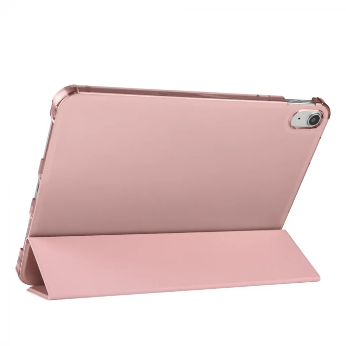 iPad Air 10.9 2022 (10.Nesil) Smart Cover Kalem Bölmeli Standlı 1-1 Kılıf