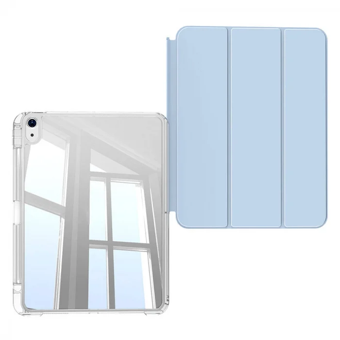 ​iPad Air 11 2024 Kılıf Magnetik Ayrılabilen Airbagli Sliding Tablet Kılıfı