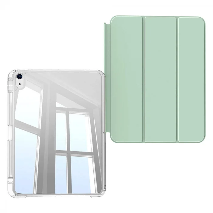 ​iPad Air 11 2024 Kılıf Magnetik Ayrılabilen Airbagli Sliding Tablet Kılıfı