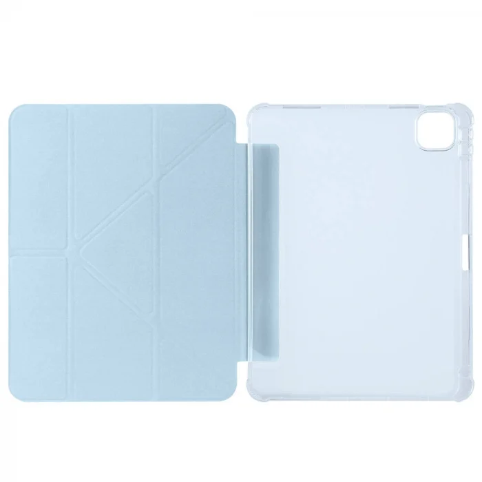 iPad Air 11 2024 Kılıf Tri Folding Kalem Bölmeli Standlı Kılıf