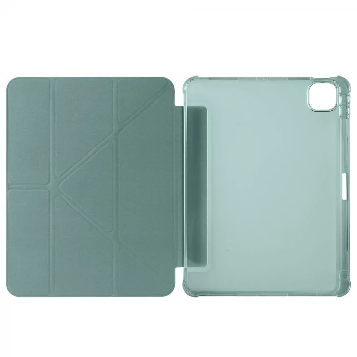 iPad Air 11 2024 Kılıf Tri Folding Kalem Bölmeli Standlı Kılıf
