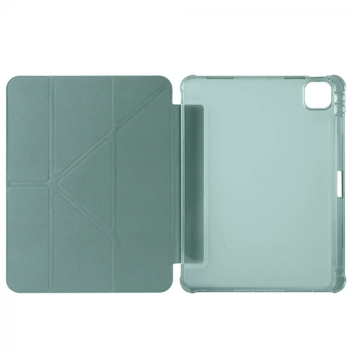 iPad Air 11 2024 Kılıf Tri Folding Kalem Bölmeli Standlı Kılıf