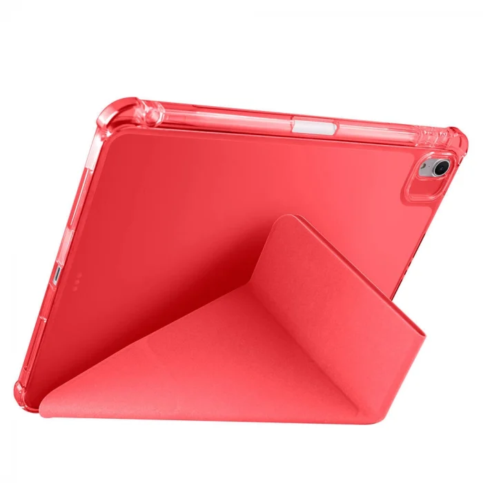iPad Air 11 2024 Kılıf Tri Folding Kalem Bölmeli Standlı Kılıf