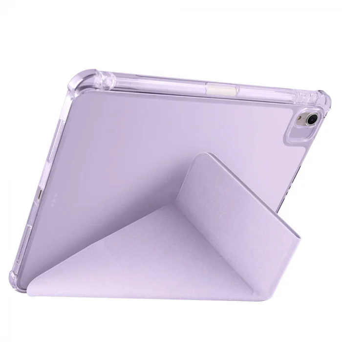 iPad Air 11 2024 Kılıf Tri Folding Kalem Bölmeli Standlı Kılıf