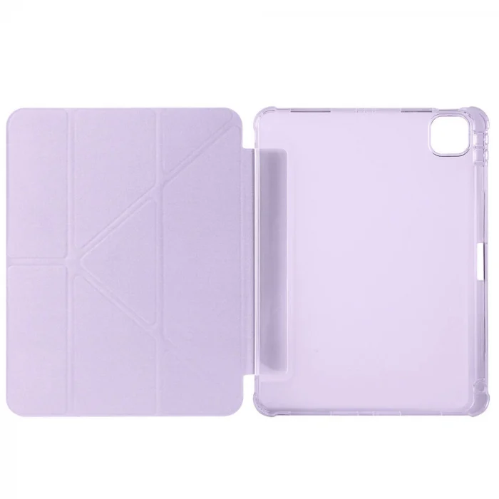 iPad Air 11 2024 Kılıf Tri Folding Kalem Bölmeli Standlı Kılıf
