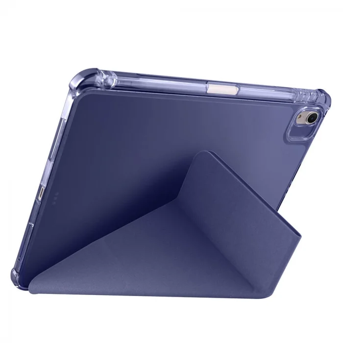 iPad Air 11 2024 Kılıf Tri Folding Kalem Bölmeli Standlı Kılıf