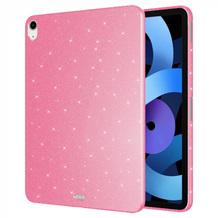 iPad Air 11 2024 Simli Parlak Görünümlü Tablet Koton Kılıf