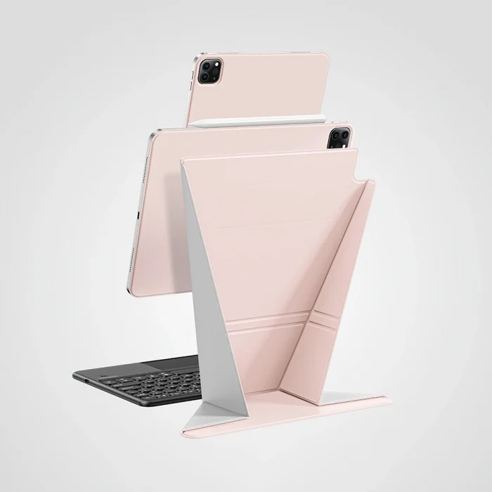 iPad Air 11 2025 M3 Amazingthing Matte Pro Mag Folio Katlanabilir Magnetik Standlı Kılıf