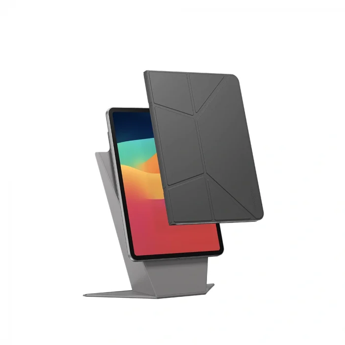 Apple iPad Air 13 2024 Amazingthing Matte Pro Mag Folio Katlanabilir Magnetik Standlı Kılıf