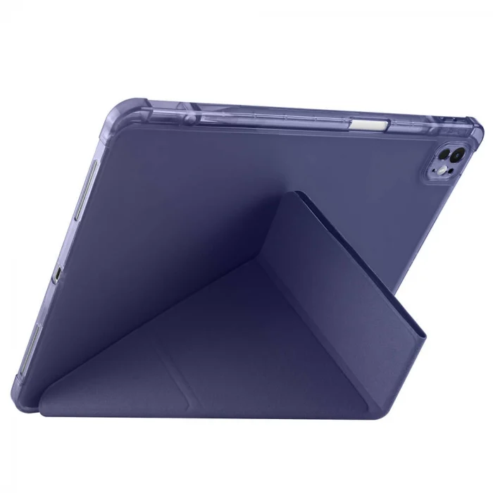 iPad Air 13 2024 Kılıf Tri Folding Kalem Bölmeli Standlı Kılıf