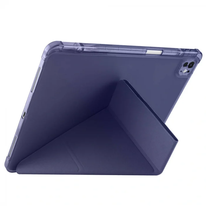 iPad Air 13 2024 Kılıf Tri Folding Kalem Bölmeli Standlı Kılıf