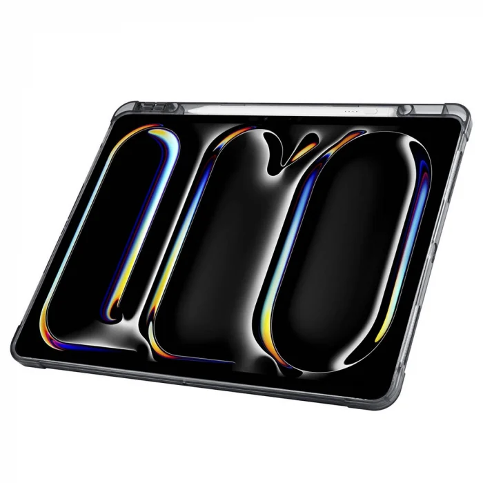 iPad Air 13 2025 M3 Kılıf Tri Folding Kalem Bölmeli Standlı Kılıf