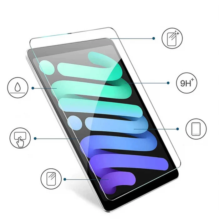 iPad Air 13 2025 M3 Tablet Temperli Cam Ekran Koruyucu