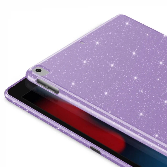 iPad Pro 10.5 (7 Nesil) Simli Parlak Görünümlü Tablet Koton Kılıf