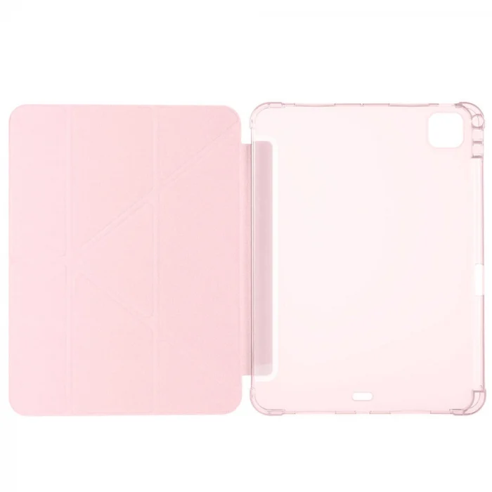 iPad Pro 11 2024 Kılıf Tri Folding Kalem Bölmeli Standlı Kılıf