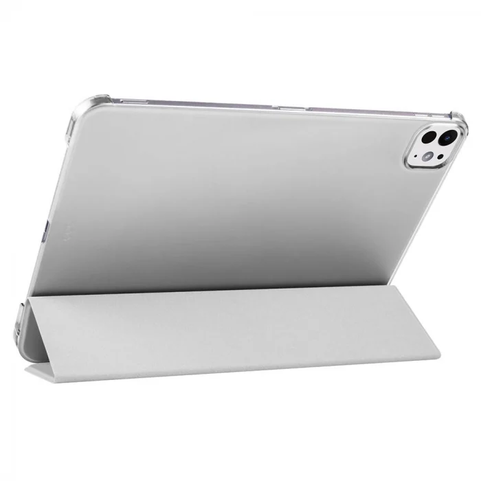 iPad Pro 11 2024 Smart Cover Kalem Bölmeli Standlı 1-1 Kılıf