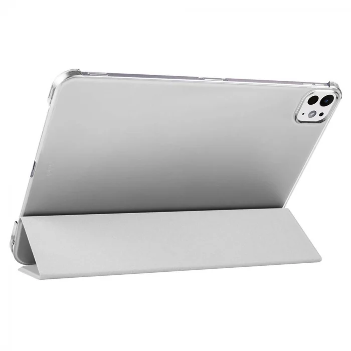 iPad Pro 11 2024 Smart Cover Kalem Bölmeli Standlı 1-1 Kılıf