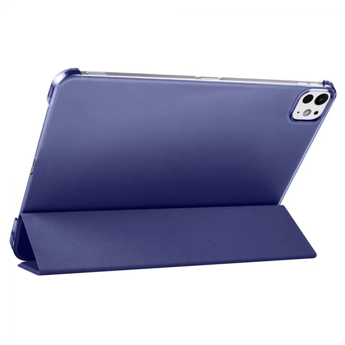 iPad Pro 11 2024 Smart Cover Kalem Bölmeli Standlı 1-1 Kılıf