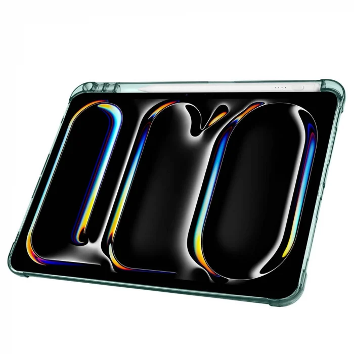 iPad Pro 11 2025 M5 Kılıf Tri Folding Kalem Bölmeli Standlı Kılıf