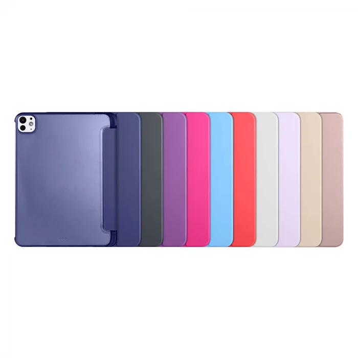 iPad Pro 11 2025 M5 Smart Cover Kalem Bölmeli Standlı 1-1 Kılıf