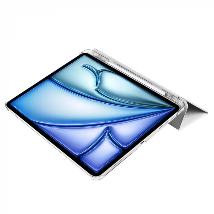 iPad Pro 12.9 2022 M2 Smart Cover Kalem Bölmeli Standlı 1-1 Kılıf