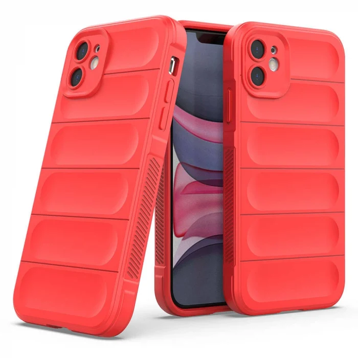 iPhone 11 Kılıf Esnek TPU Oyuklu Arka Yüzey Tasarımlı Etnik Silikon Kapak