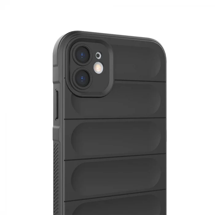 iPhone 11 Kılıf Esnek TPU Oyuklu Arka Yüzey Tasarımlı Etnik Silikon Kapak